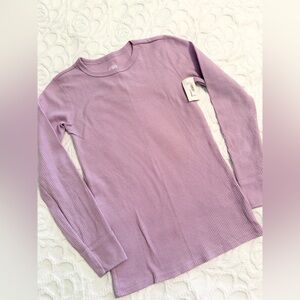 Athletic Works Kids Long Sleeve Tee - Lavender